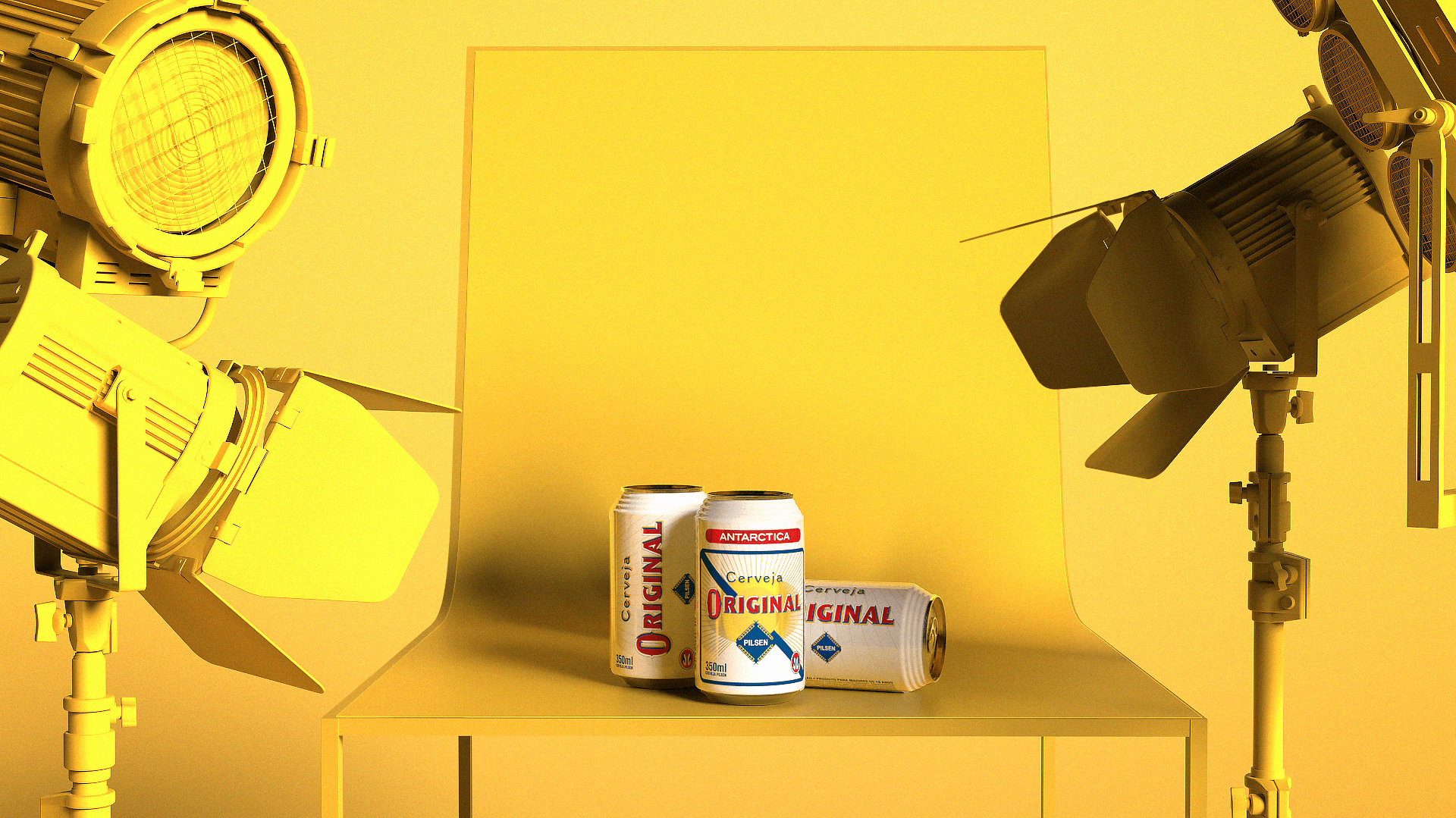 design de lata cerveja original